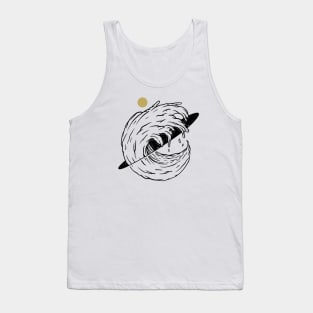 Space Wave Tank Top